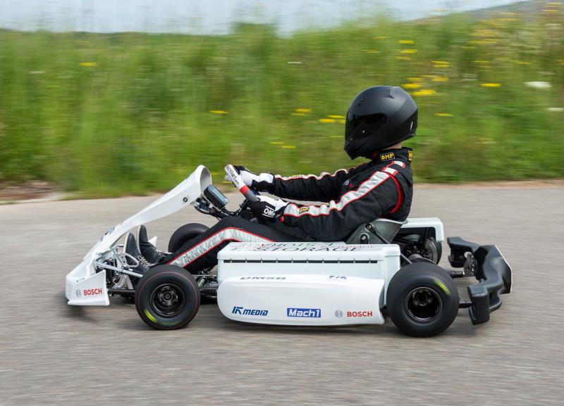 Bosch e-kart : kart électrique de course 1