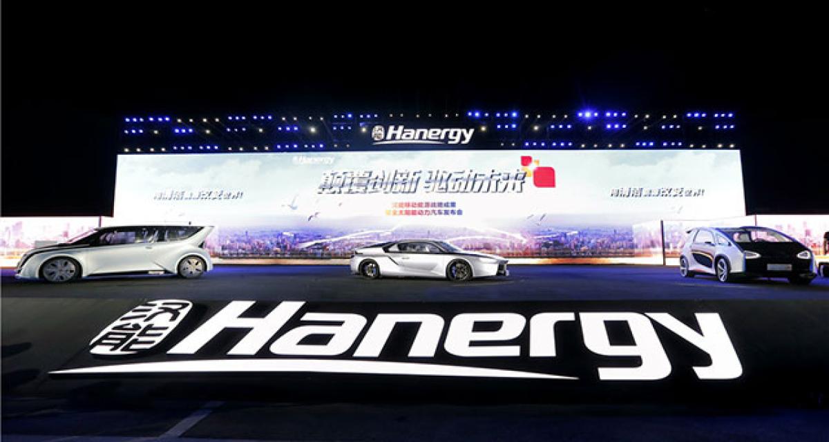 Hanergy, la voiture solaire venue de Chine