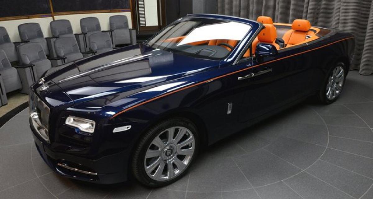 Une nouvelle Rolls-Royce Dawn Bespoke