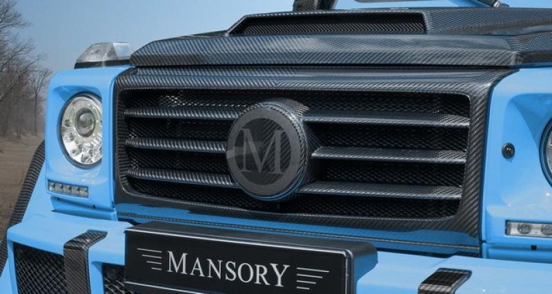  - Mansory et le Mercedes Classe G500 4x4²