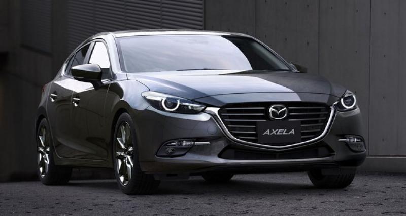  - La Mazda3 restylée officielle