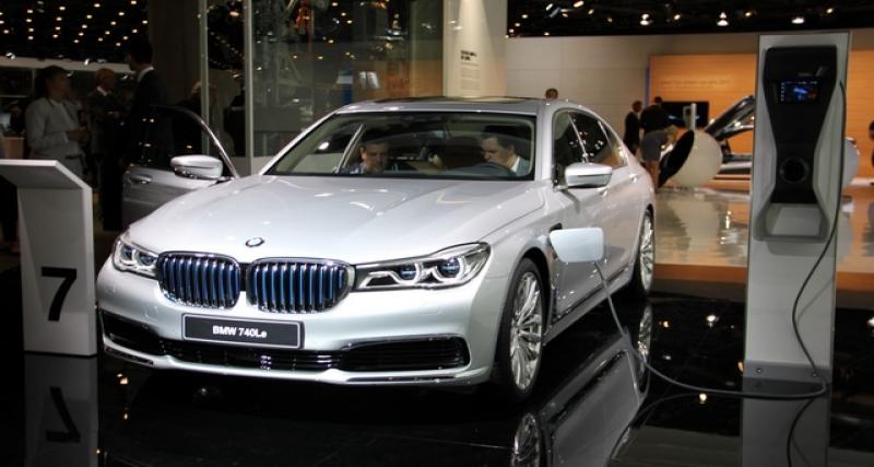  - BMW 740e iPerformance : à partir de 93 300 euros