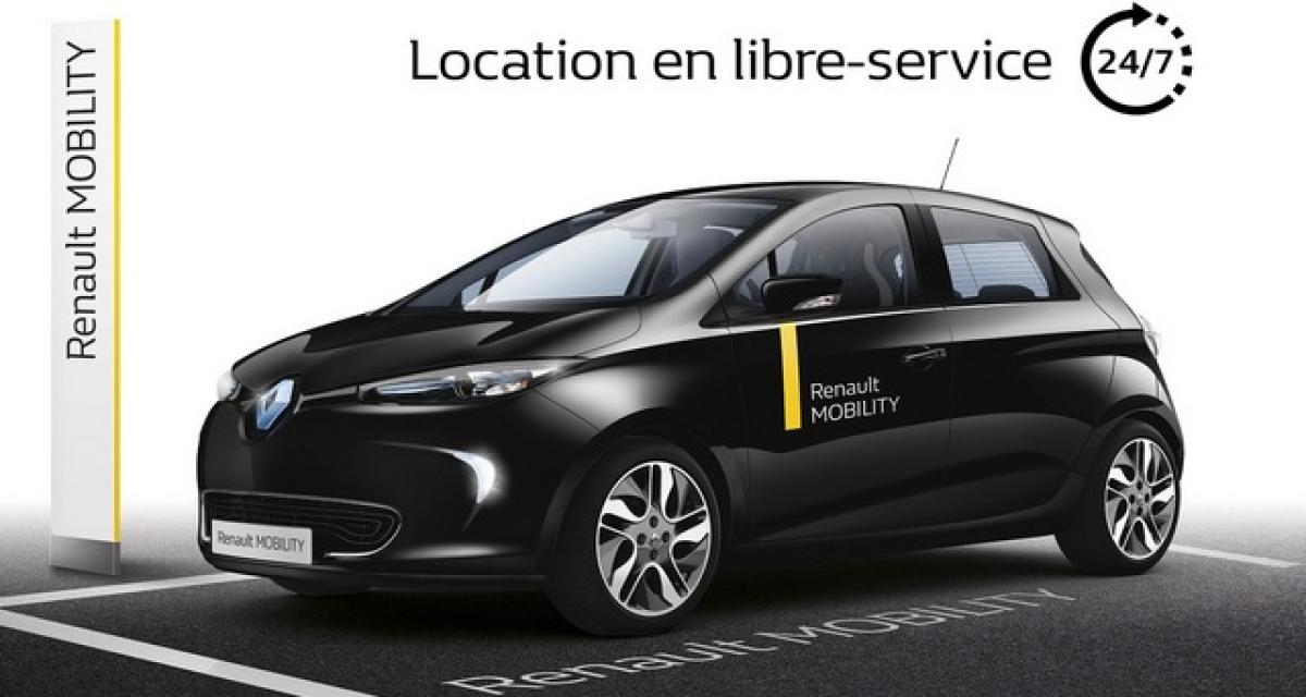 Renault Mobility : l'autopartage selon Renault