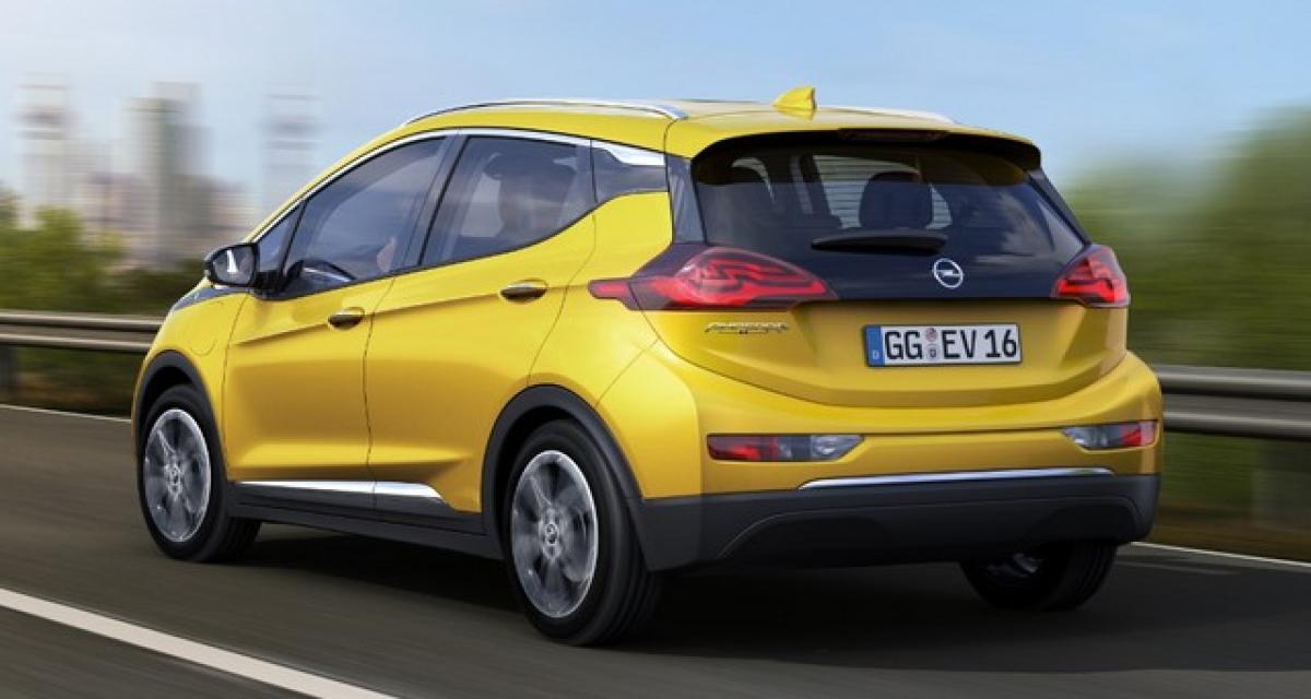 Opel Ampera-e : bonne pour le service en 2017