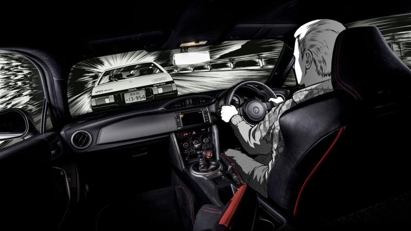  - Toyota GT86 Initial D Concept : Takumi Fujiwara change de monture 1