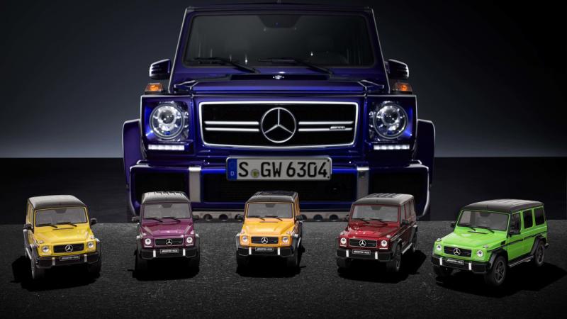  - Mercedes-AMG G63 : de toutes les couleurs en miniature 1