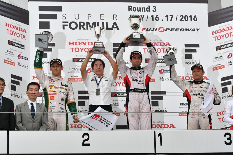  - Super Formula 2016-3 : Victoire magistrale d'Oliveira à Fuji 1