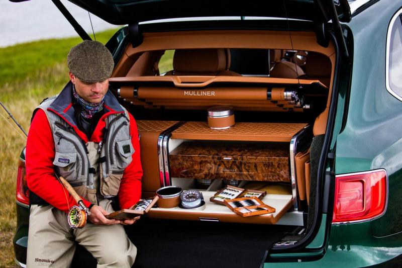  - Chic nec plus ultra : le SUV Bentley Bentayga part à la pêche à la mouche 1