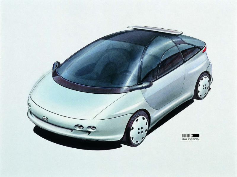  - Les concepts ItalDesign : Seat Proto C (1990) 1