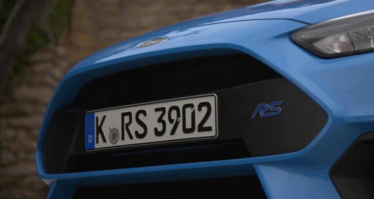 Ford Focus RS : le mode Drift ne figurait pas à l'origine dans le cahier des charges