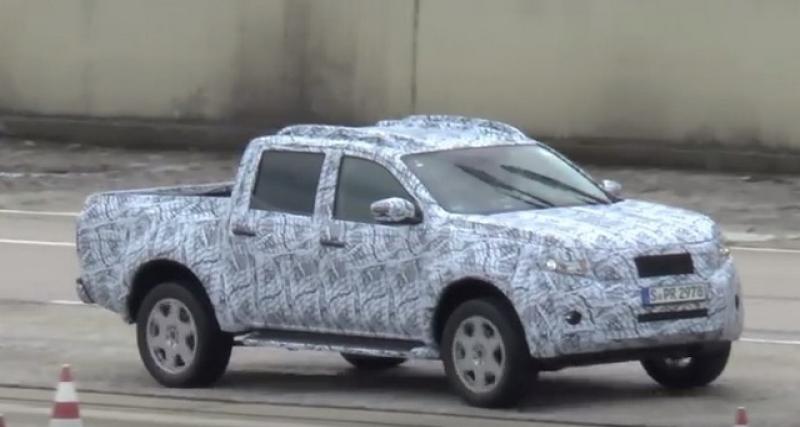  - Spyshot : le pick-up Mercedes GLT mis en boîte