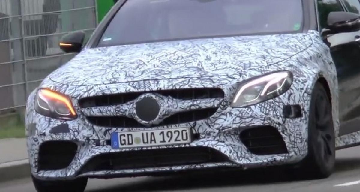Spyshot : Mercedes-AMG E63 au carré