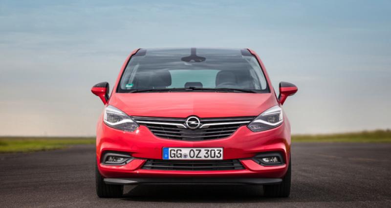  - L'Opel Zafira deviendrait Activa