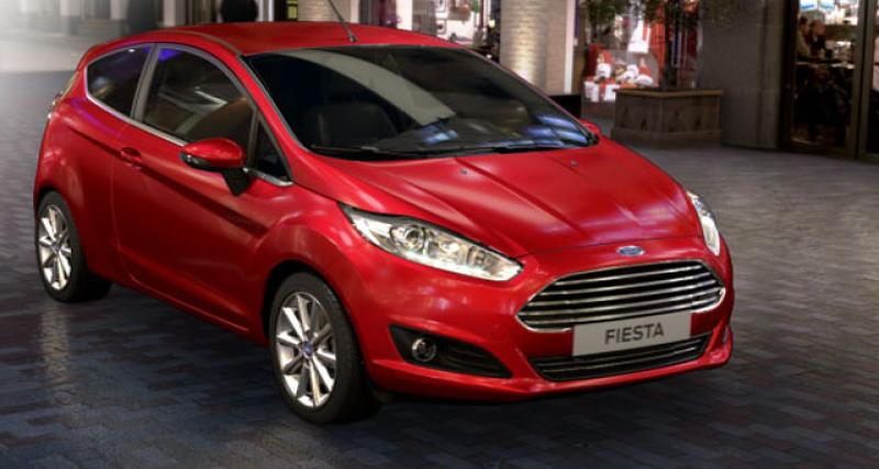  - Future Ford Fiesta : elle flirterait avec le prémium