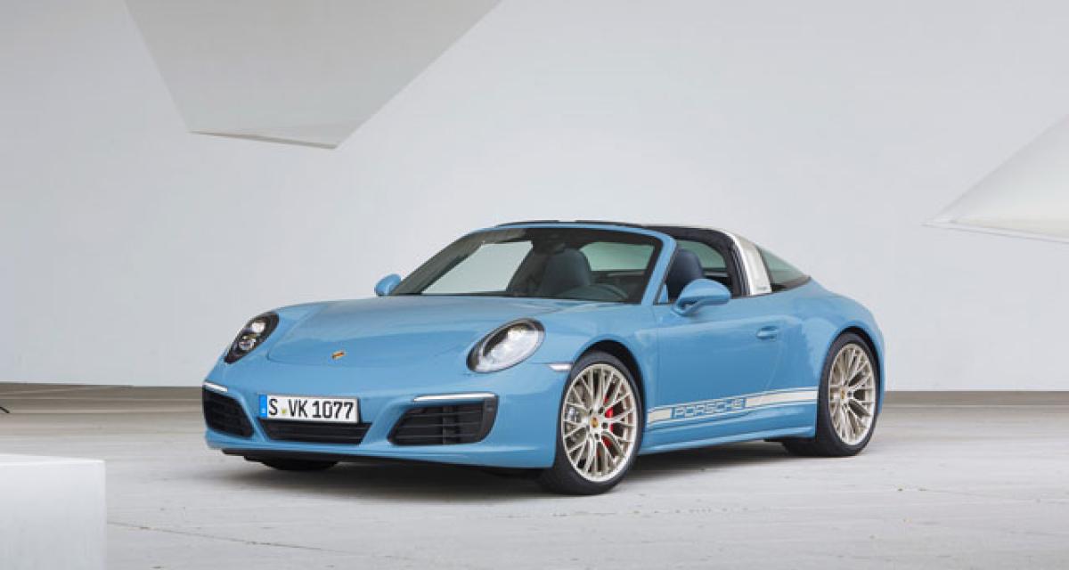 Une nouvelle Porsche 911 Targa 4S Exclusive Design Edition