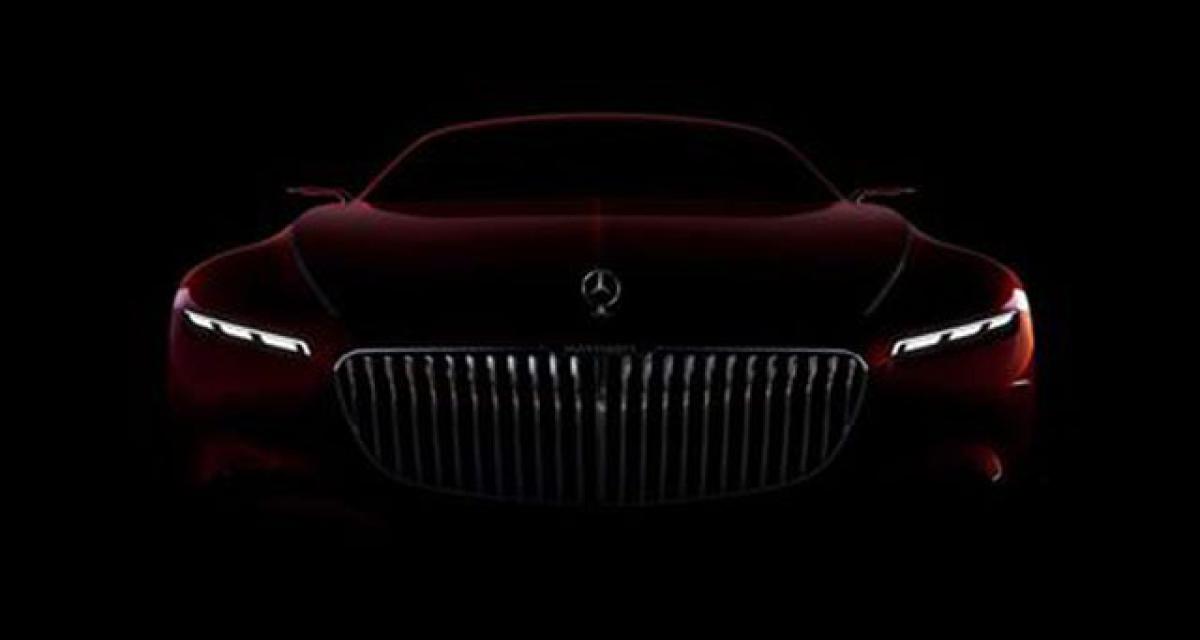 Pebble Beach 2016 : le concept Mercedes-Maybach à nouveau teasé