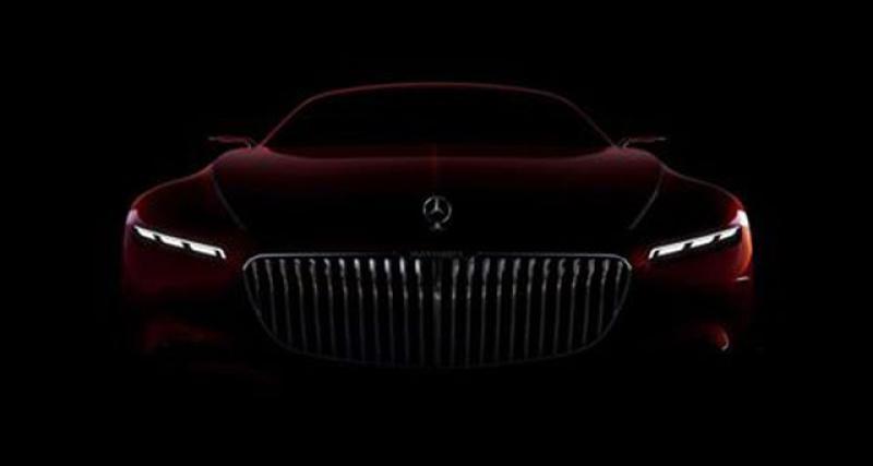  - Pebble Beach 2016 : le concept Mercedes-Maybach à nouveau teasé