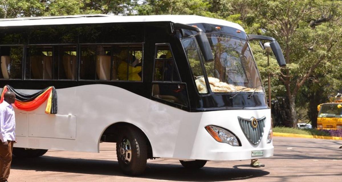 Un autocar électrique Ougandais