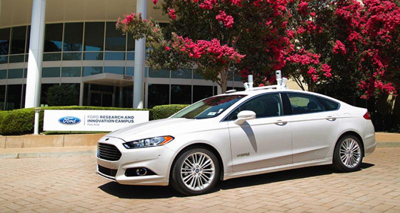  - Ford, de nouveaux investissements pour une voiture autonome en 2021