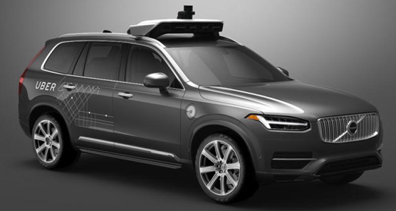  - Volvo et Uber s'associent pour le développement de la voiture autonome