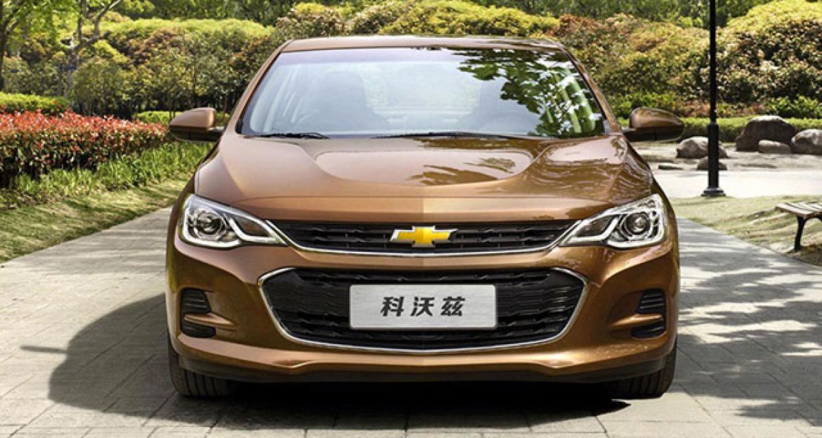 Chengdu 2016 : Chevrolet confirme la nouvelle Cavalier