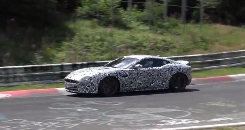  - Spyshot : Jaguar F-Type au Nürburgring