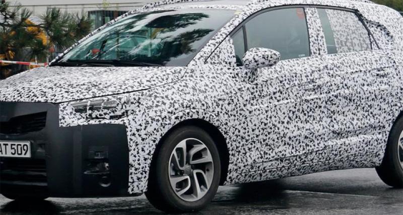 - La prochaine génération d'Opel Meriva de nouveau surprise