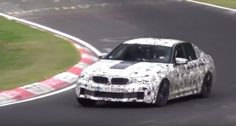  - Spyshot : la BMW M5 donne de la voix au Nürburgring
