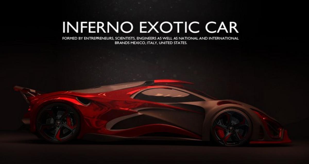 Hypercar Inferno : 1400 ch, 1520 Nm, 1200 kg et 2 millions d'euros
