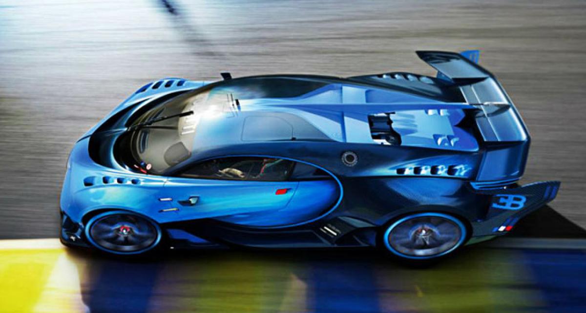 La Bugatti Vision Gran Turismo en petite série et en course ?