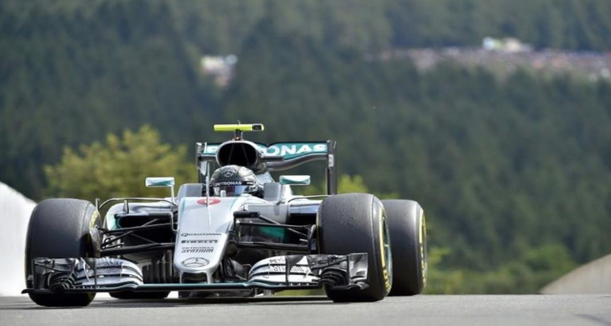 F1 Spa 2016: 20/20 pour Nico Rosberg