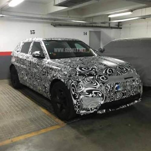 Le BMW X6 en fuite 1