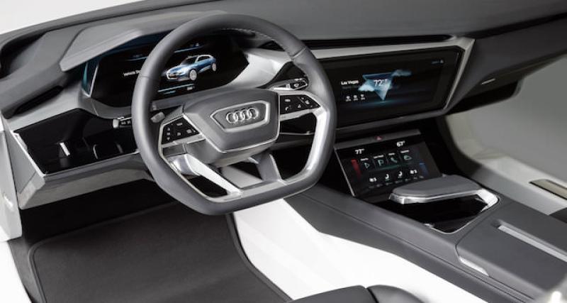  - Planche de bord virtuelle pour l'Audi A8