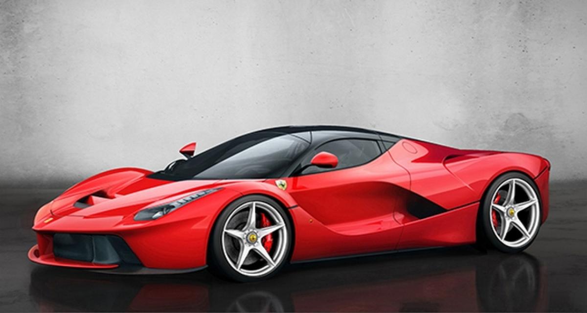 Ferrari LaFerrari : la numéro 500 (sur 499) aux enchères