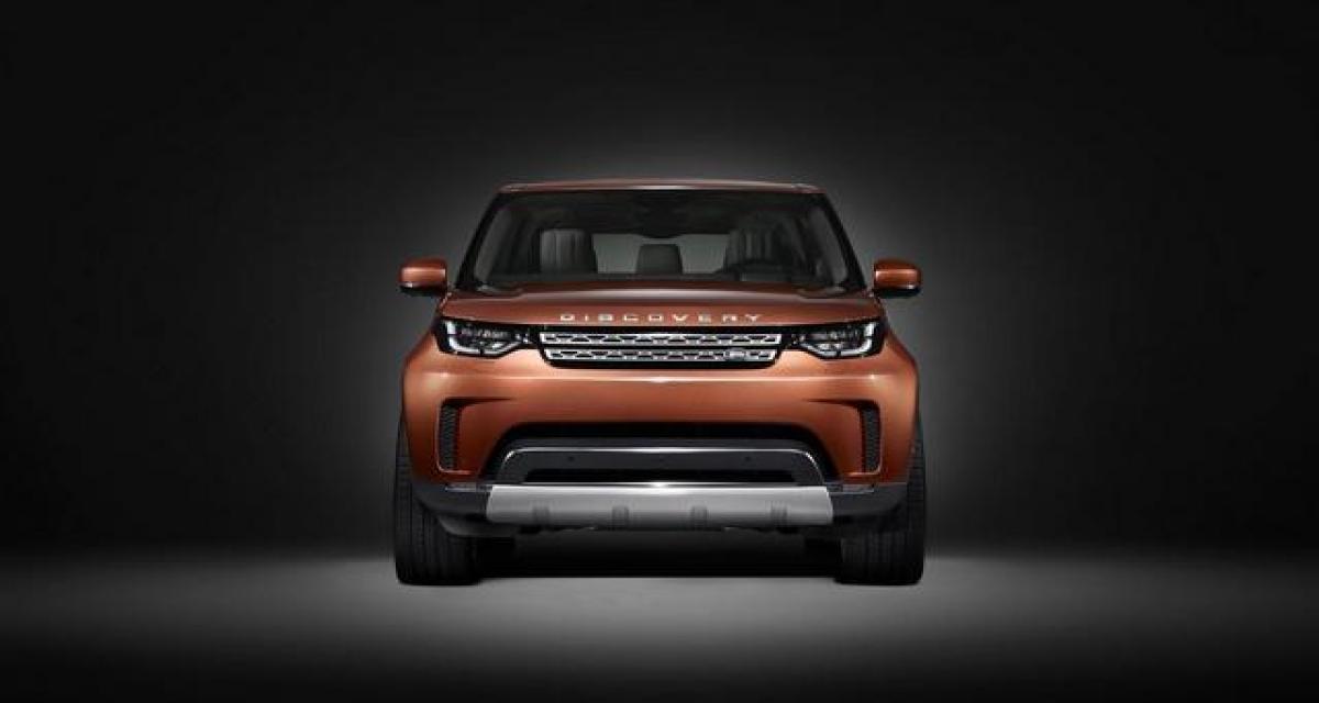 Paris 2016 : le nouveau Land Rover Discovery montre son minois