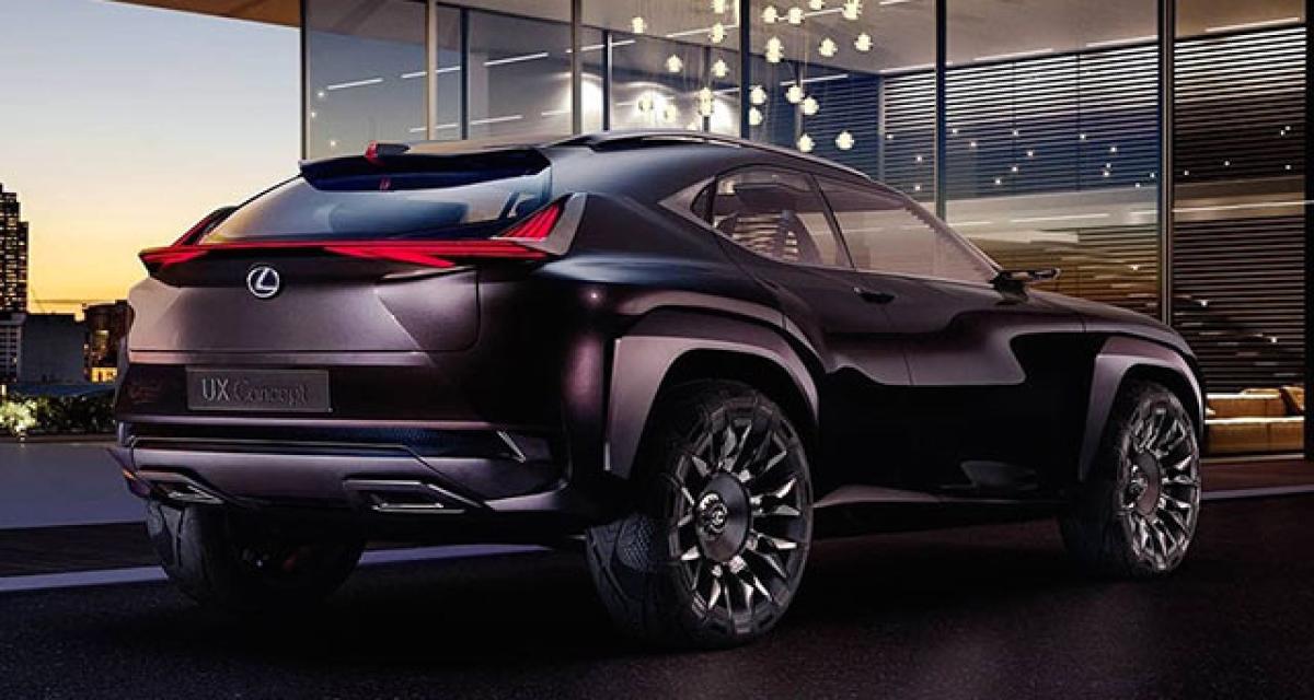 Paris 2016 : Lexus UX Concept