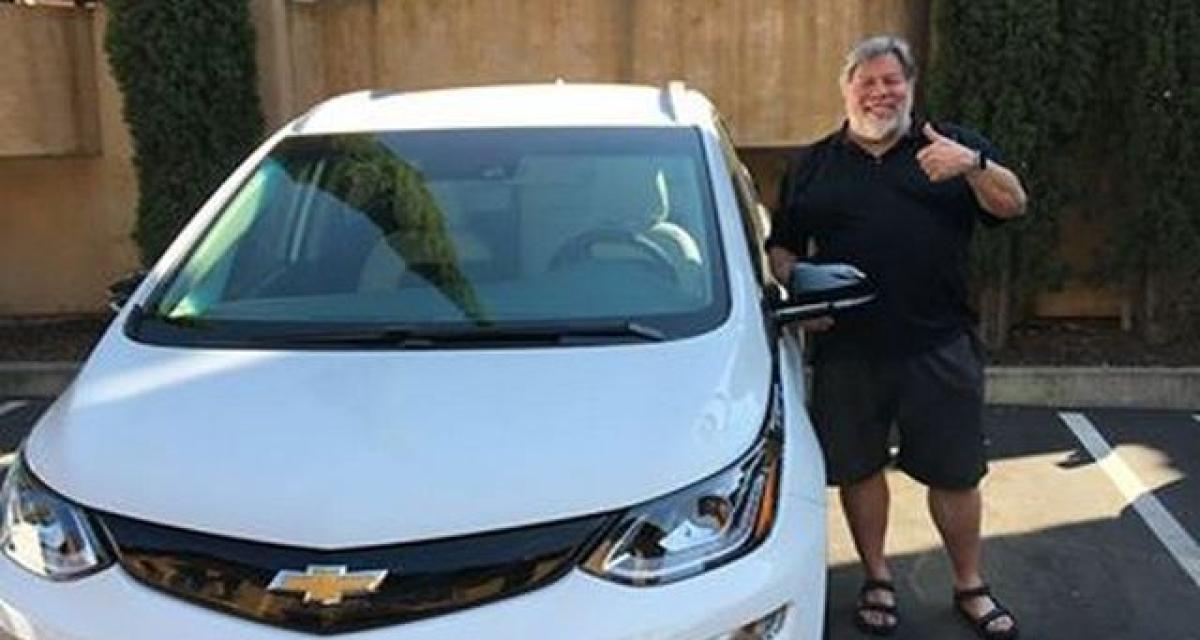 Steve Wozniak : déjà fan de la Chevrolet Bolt EV