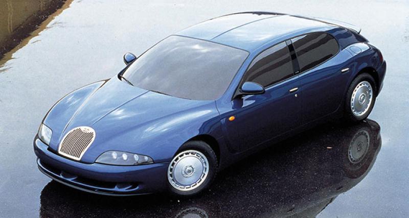  - Les concepts ItalDesign : Bugatti EB112 (1993)