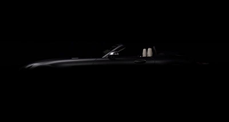  - Paris 2016 : la Mercedes-AMG GT C Roadster approche