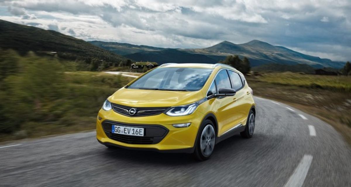 Paris 2016 : Opel Ampera-e, nouveaux détails