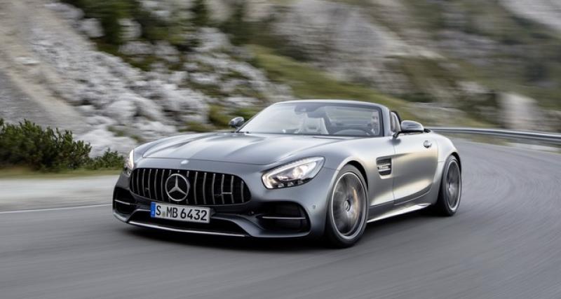  - Mercedes-AMG GT Roadster et GT C Roadster : officielles mais pas au Mondial de Paris
