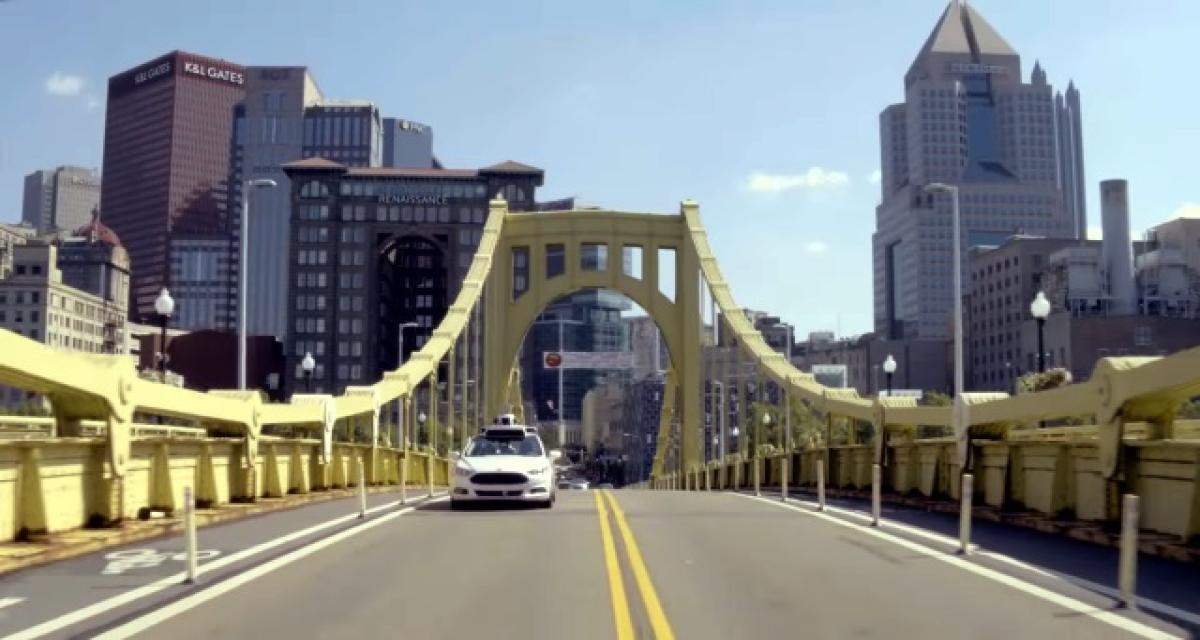 Uber lance son service autonome à Pittsburgh