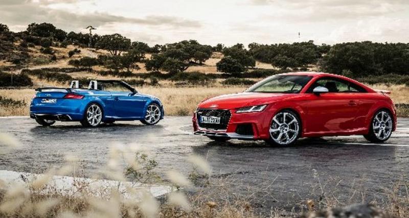  - Audi TT RS Coupé et Roadster : à la caisse