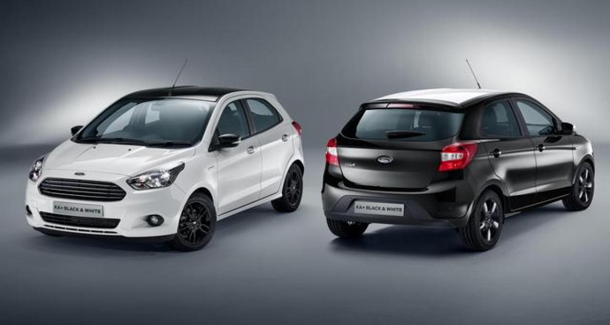 Ford Ka+ Black and White Edition