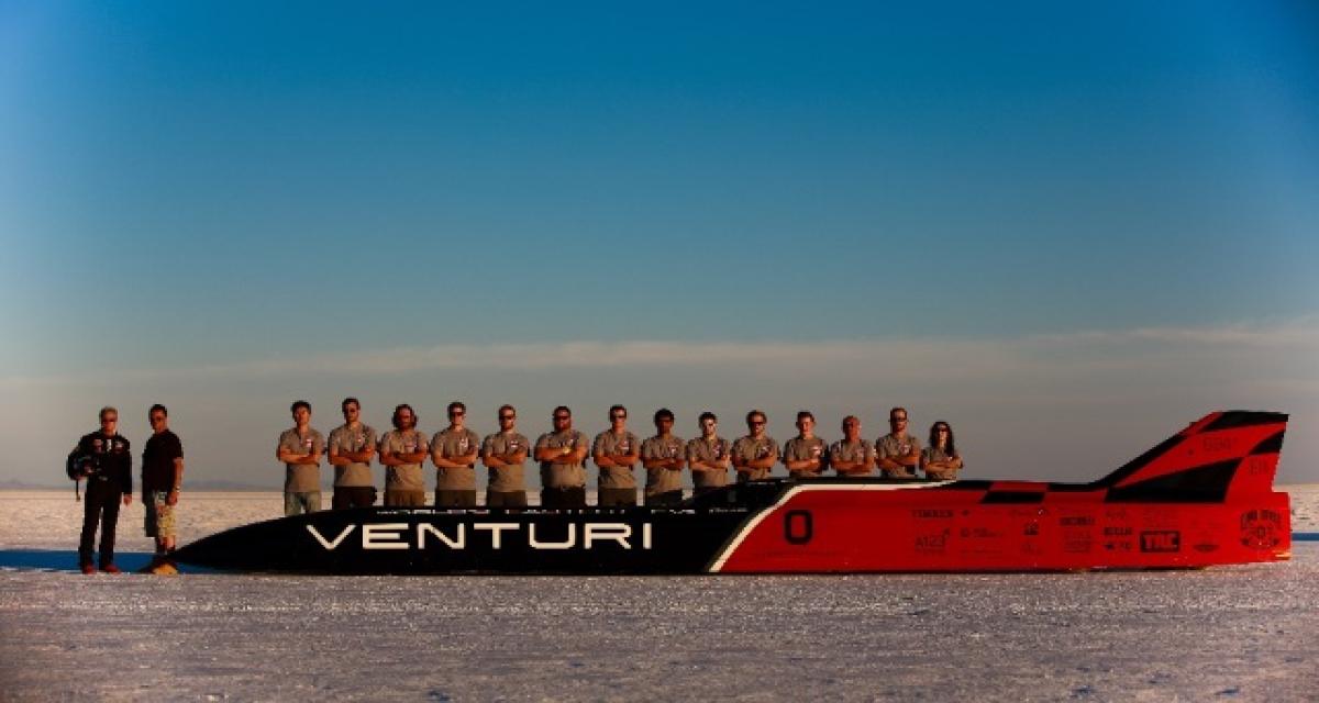 Venturi bat son record à près de 550 km/h