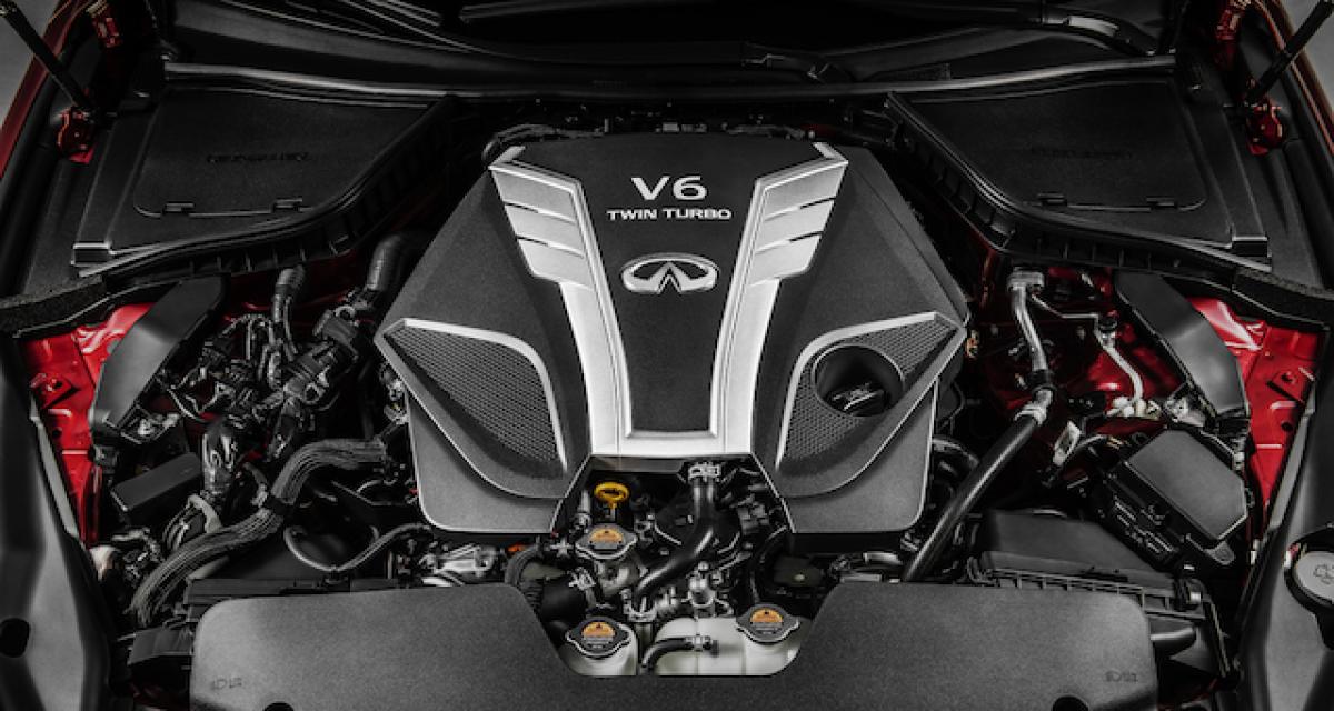 Le V6 double-turbo VR exclusif à Infiniti
