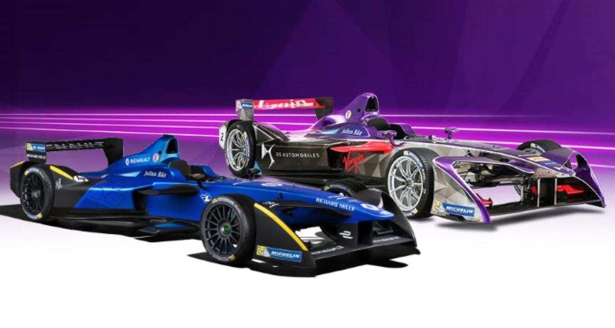 Formule e 2016-2017 : DS Virgin et Renault e.dams dévoilent leurs couleurs