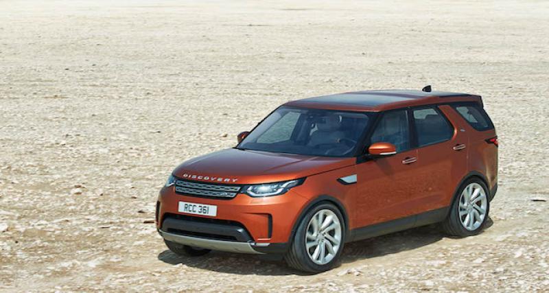  - Paris 2016 : le Land Rover Discovery 5 monte en gamme