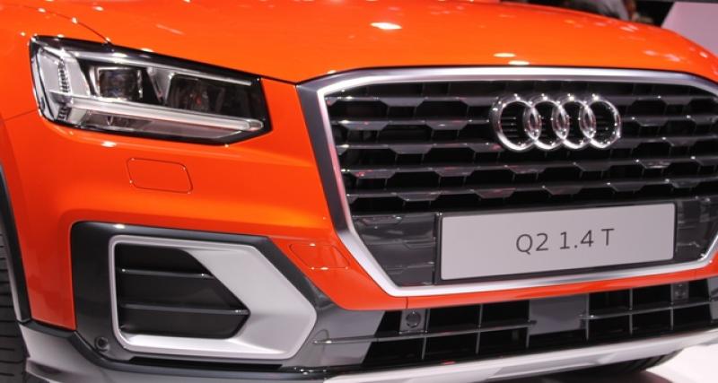  - Paris 2016 live : Audi Q2