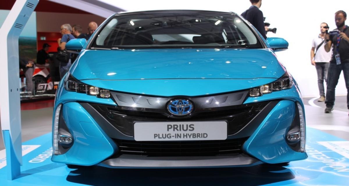 Paris 2016 live : Toyota Prius Plug-In Hybrid